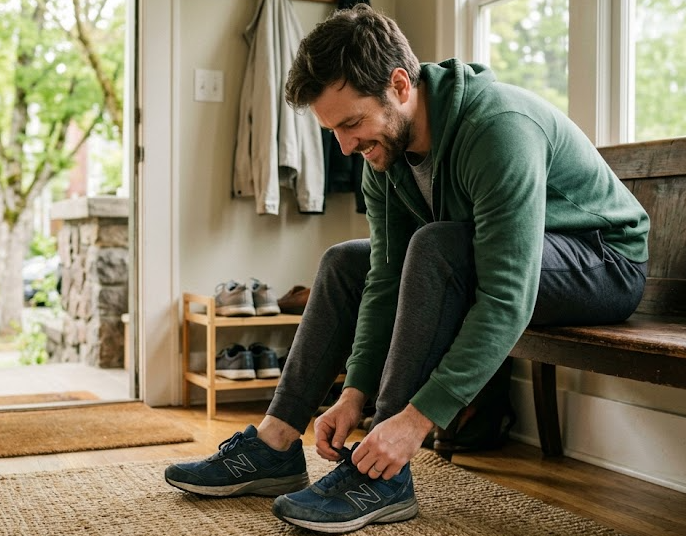 Természetben végzett könnyű testmozgás – szemléltetőkép